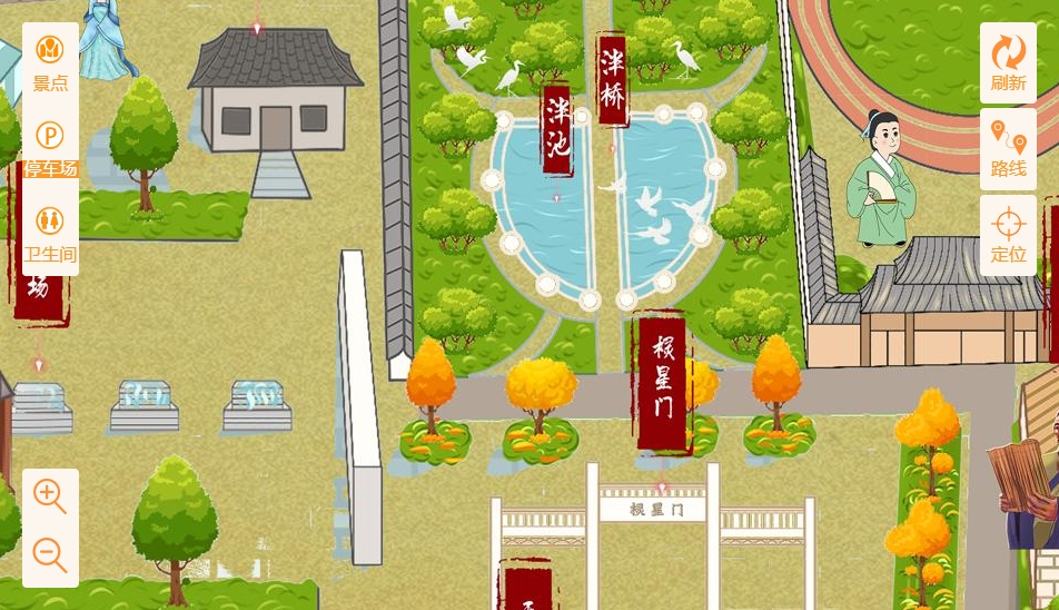 长安手绘地图景区语音讲解导览系统：智慧景区建设的基石